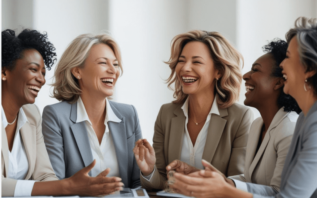 Supportive circles boost mindset & motivation after 40 for women