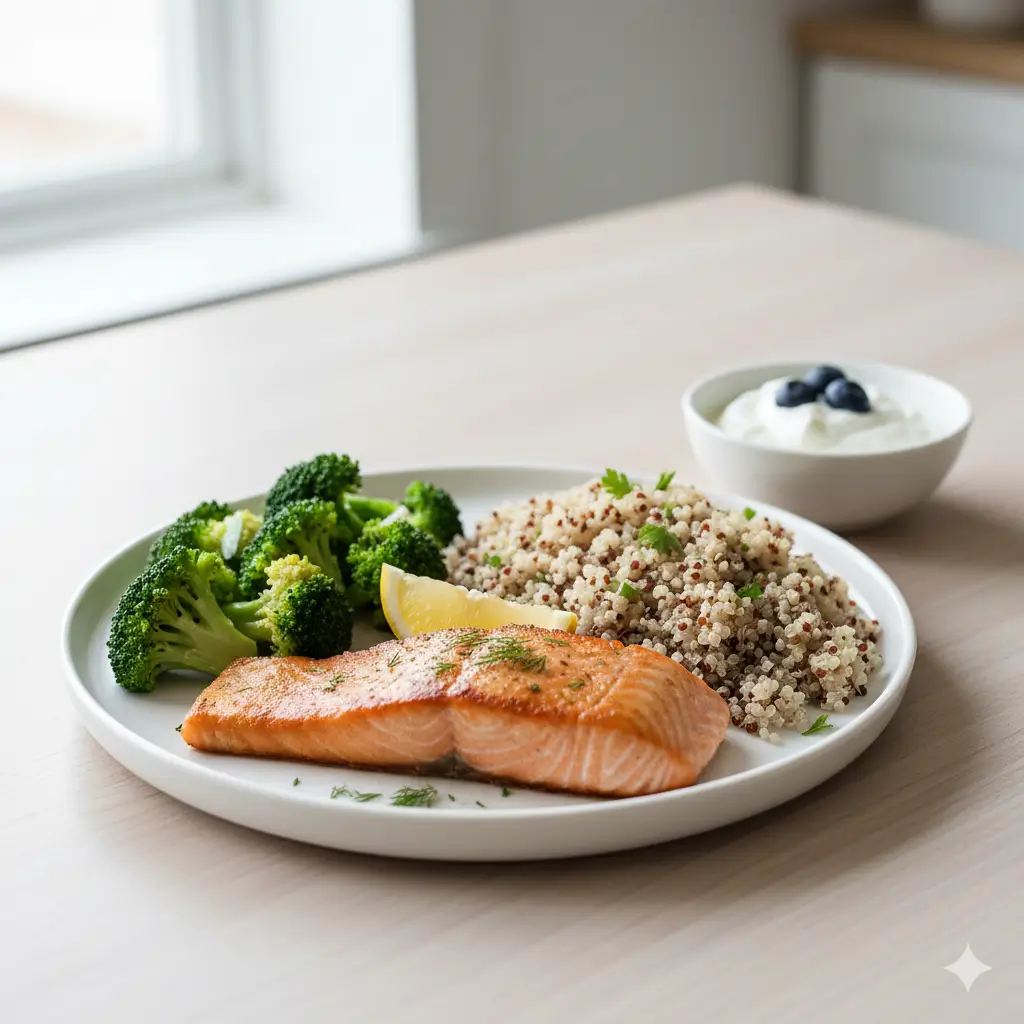 High-protein meal for women over 40 to boost metabolism
