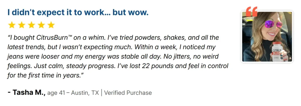 real timer user of CitrusBurn