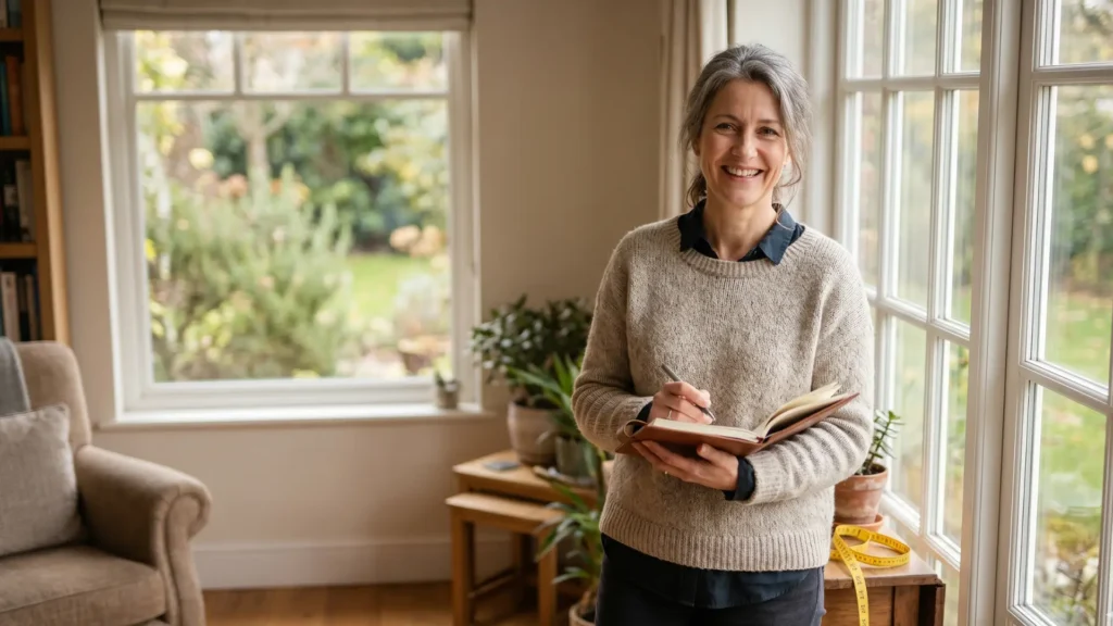 average weight gain during menopause for women over 40